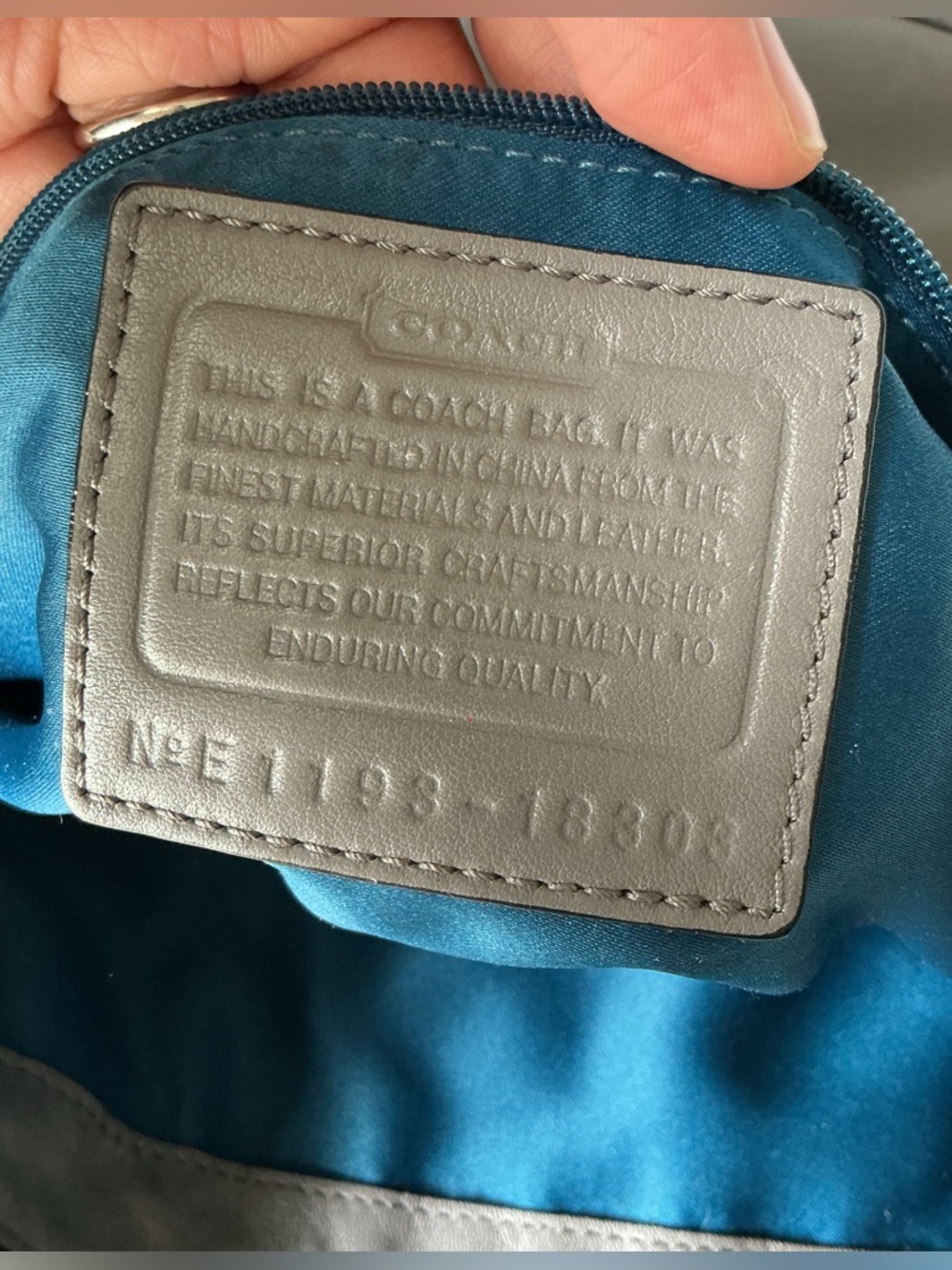 Coach Kristen Spectator Hobo Satchel - Picture 4 of 11